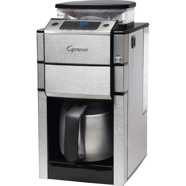 Capresso CoffeeTEAM Pro Plus 10-Cup Coffee Maker with Thermal Carafe