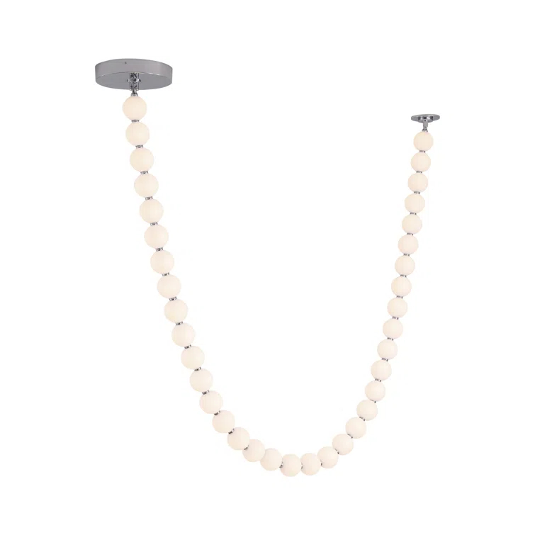 Akoya Chrome LED Pendant