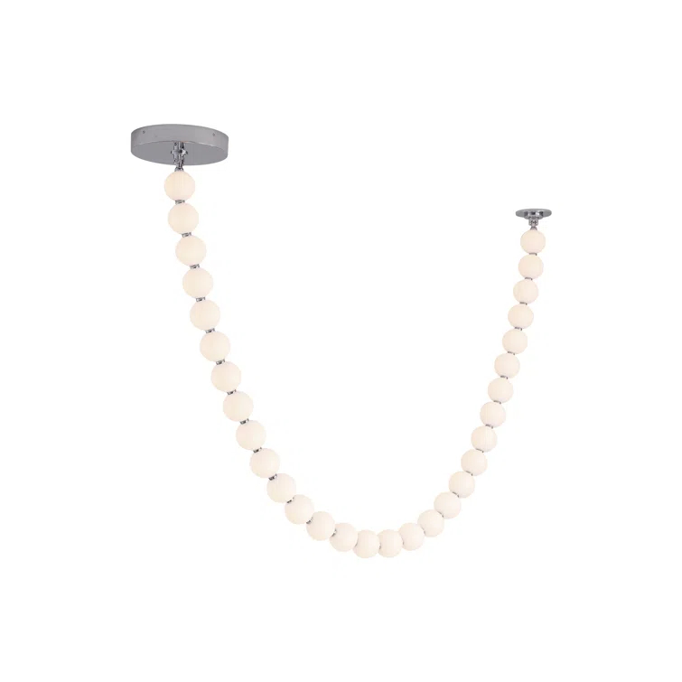 Akoya Chrome LED Pendant