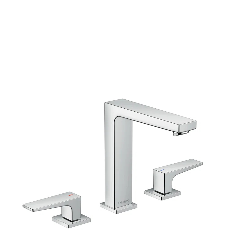 Metropol Low Flow Water Saving Widespread Bathroom Faucet
