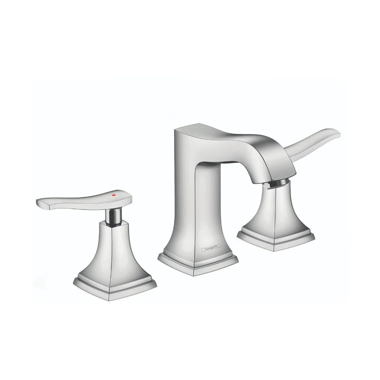 Metropol Classic Widespread Bathroom Faucet with Drain Assembly