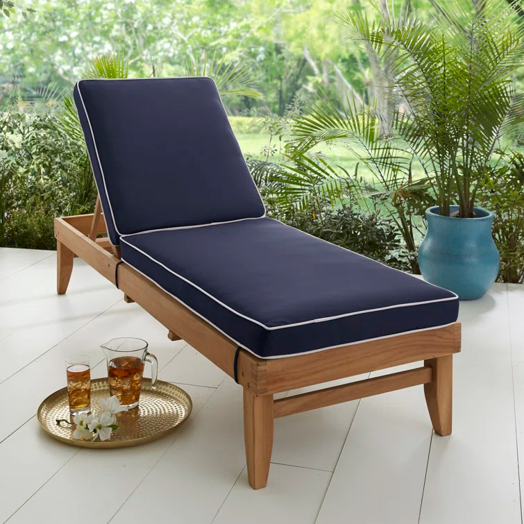 Sunbrella Outdoor Chaise Lounge