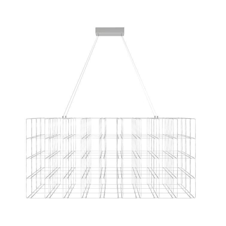 Avenue Lighting Argyle 200 - Light Polished Chrome Kitchen Island Pendant