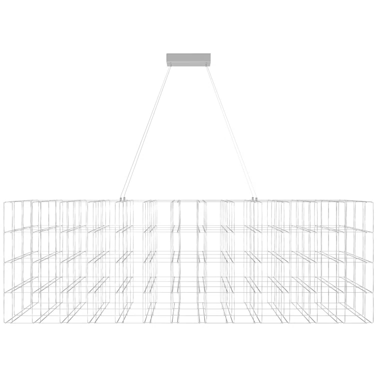 Argyle 200 - Light Chrome Kitchen Island Pendant