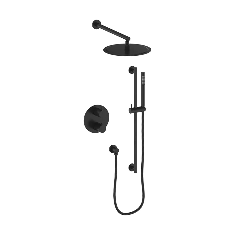 ZLINE EMBY-SHS-T2-MB ZLINE Autograph Edition Emerald Bay Thermostatic Shower System