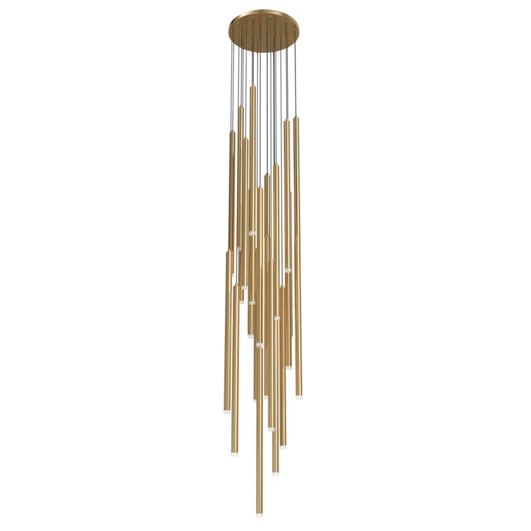 Filmore 25 - Light Dimmable Tiered Chandelier