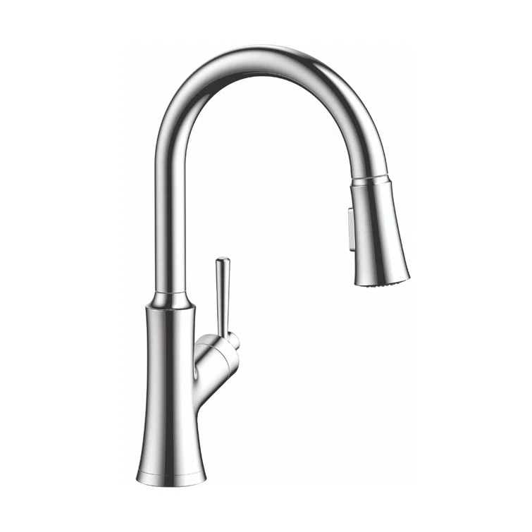 Joleena Pull Down Single Handle Kitchen Faucet