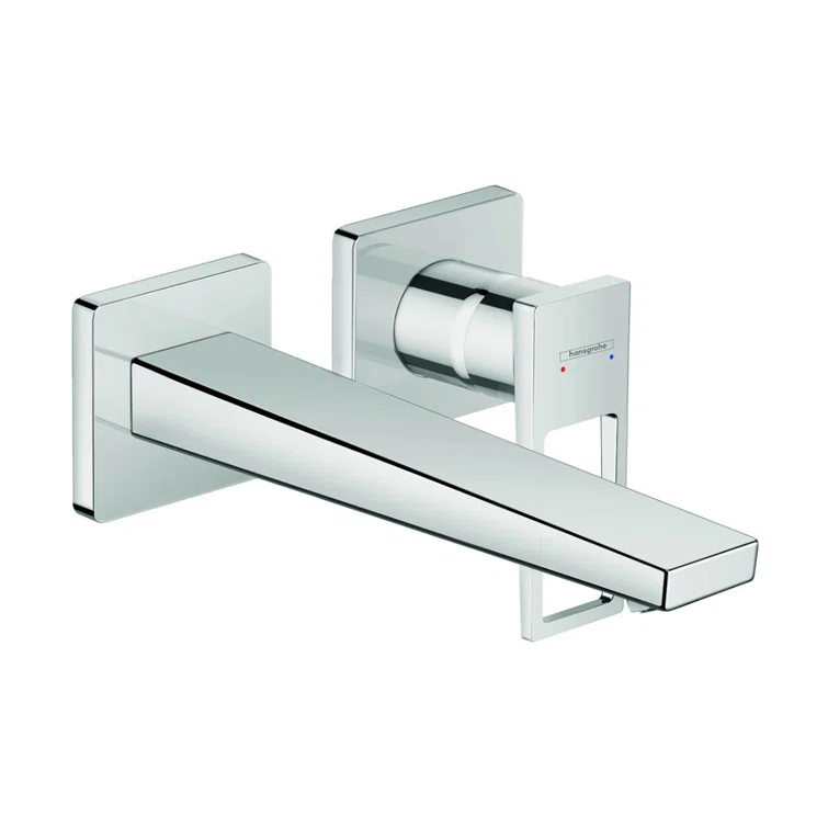 Metropol Low Flow Water Saving Wall Mounted Bathroom Faucet
