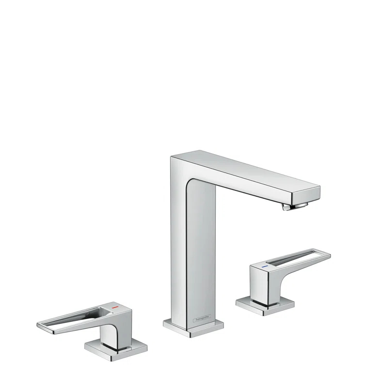 Metropol Low Flow Water Saving Widespread Bathroom Faucet
