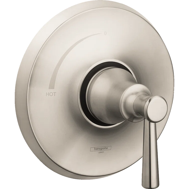 Hansgrohe Joleena Transitional 1-Handle 7-Inch Wide Pressure/ Shower Balance Valve Trim Only In Chrome, 04779000
