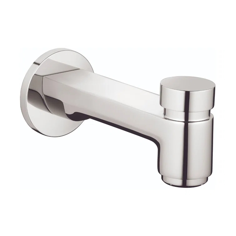 Metris S Wall Mounted Tub Spout Trim with Diverter