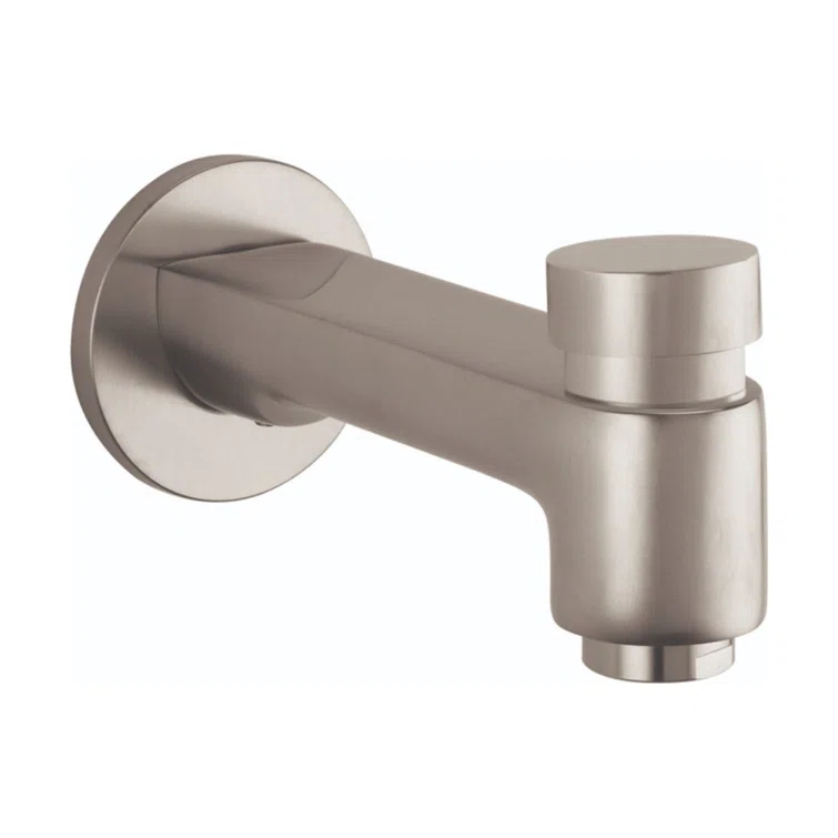 Metris S Wall Mounted Tub Spout Trim with Diverter