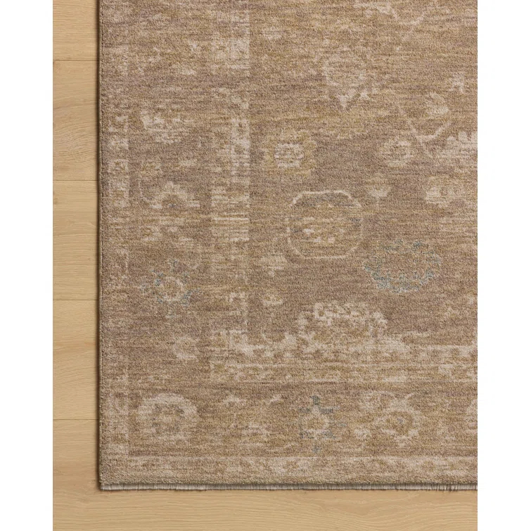 Chris Loves Julia x Loloi Louisa Taupe / Gold Area Rug