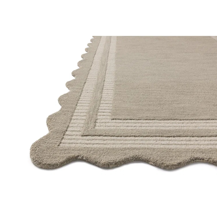 Chris Loves Julia x Loloi Scottie Fog / Ivory Area Rug
