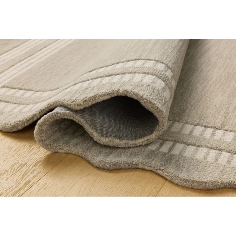 Chris Loves Julia x Loloi Scottie Fog / Ivory Area Rug