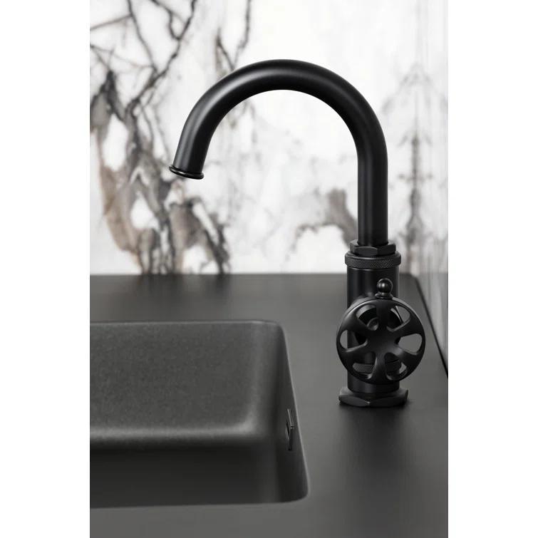 Kingston Brass Belknap Single-Handle 1-Hole Deck Mount Bathroom Faucet