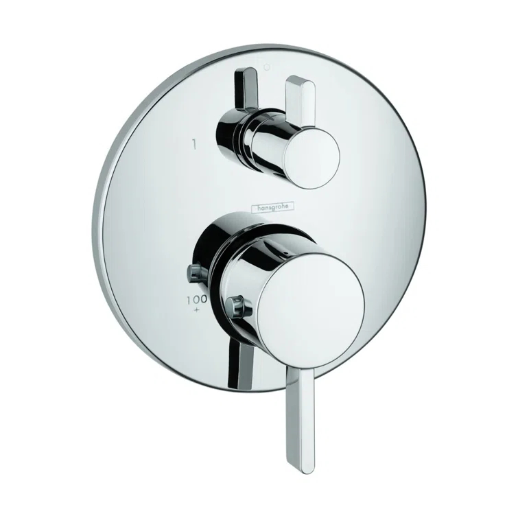 Ecostat S Thermostatic Volume Control Faucet Trim with Lever Handle