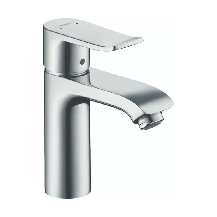 Metris Single Hole Bathroom Faucet with Drain Assembly