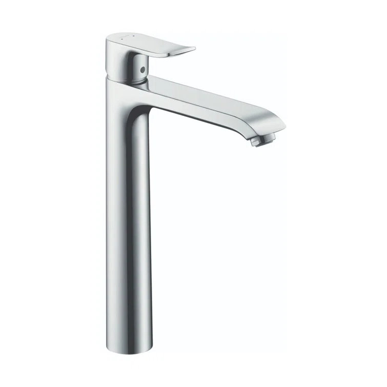 Metris E Standard Single Hole Bathroom Faucet with Drain Assembly