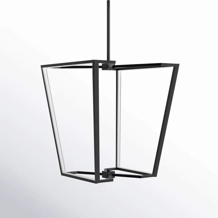 Skiba Dimmable LED Lantern Geometric Chandelier