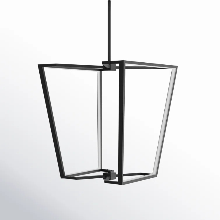 Skiba Dimmable LED Lantern Geometric Chandelier