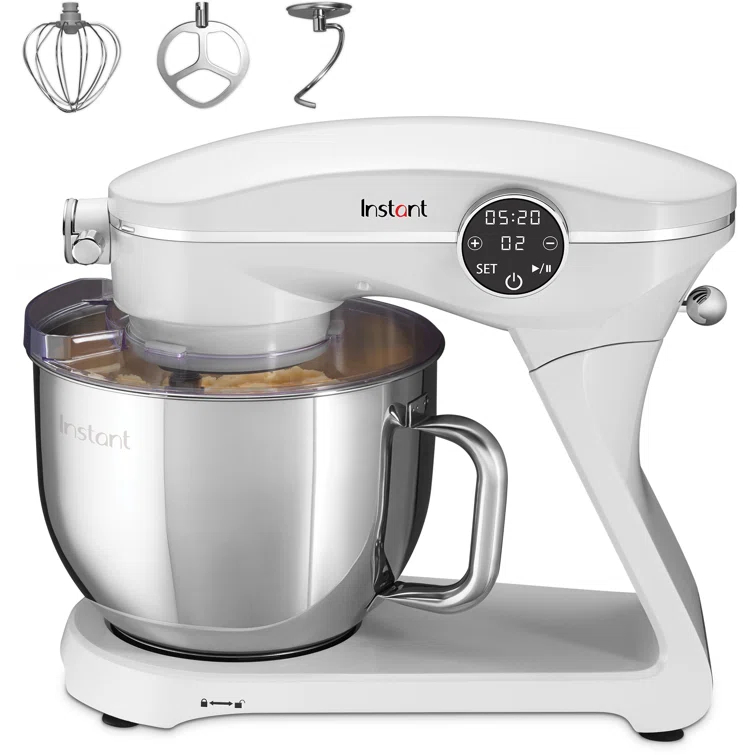 Instant Pot 7.4 QT Stand Mixer, Pearl