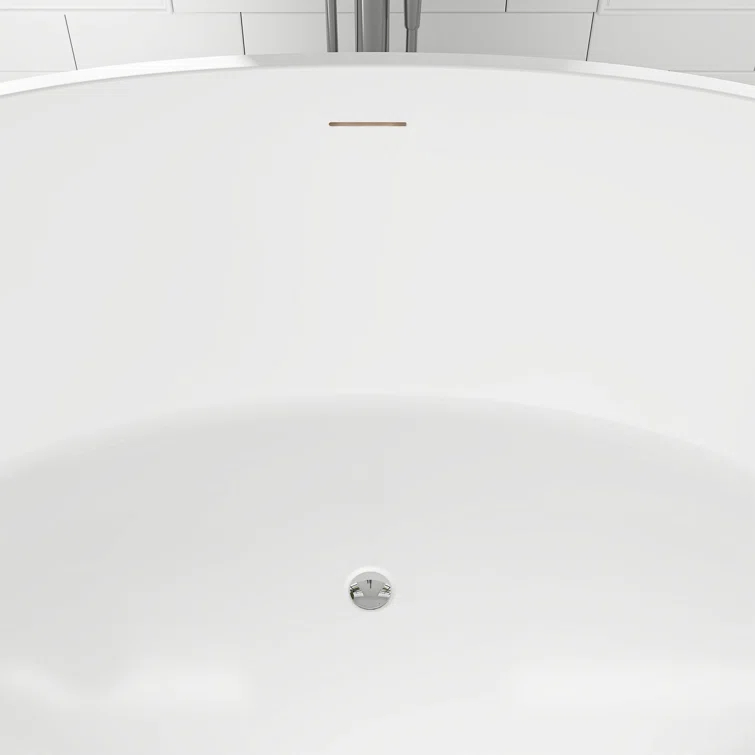Freestanding Soaking Acrylic Bathtub