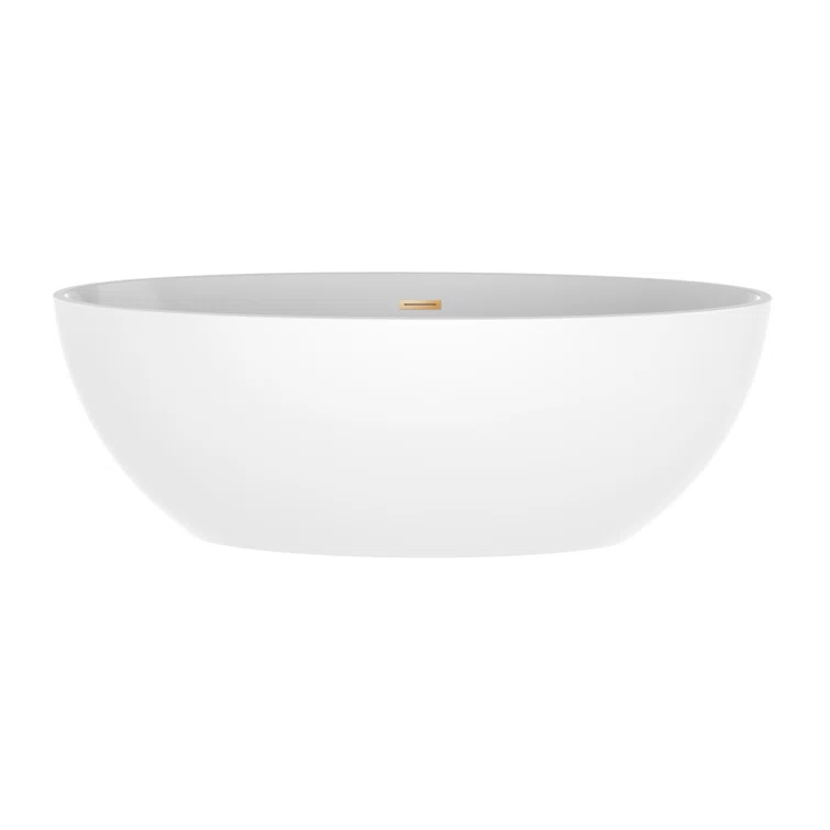 Freestanding Soaking Acrylic Bathtub