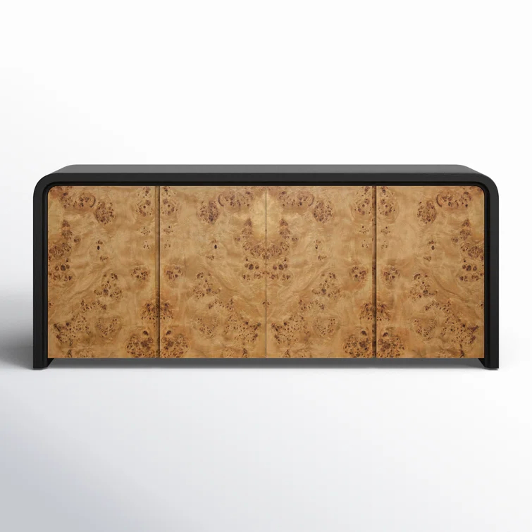 AllModern Gerda 78.75" Wide Solid Wood Sideboard | AllModern