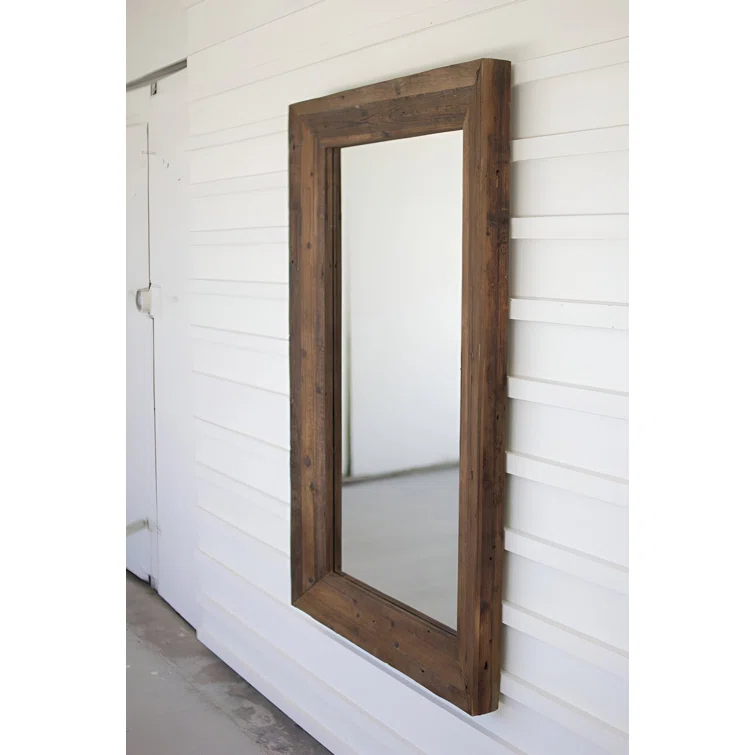 Durant Solid Wood Flat Wall Mirror