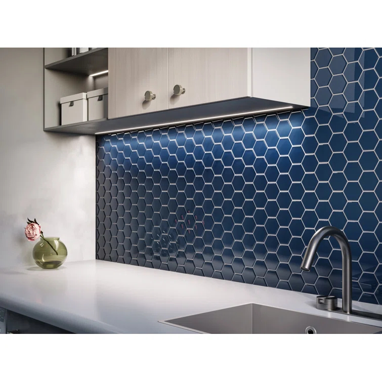 3" Beehive 10.25in.x11.75in. Glass Mosaic Tile
