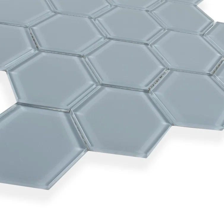 3" Beehive 10.25in.x11.75in. Glass Mosaic Tile