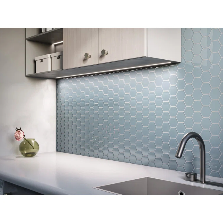 3" Beehive 10.25in.x11.75in. Glass Mosaic Tile