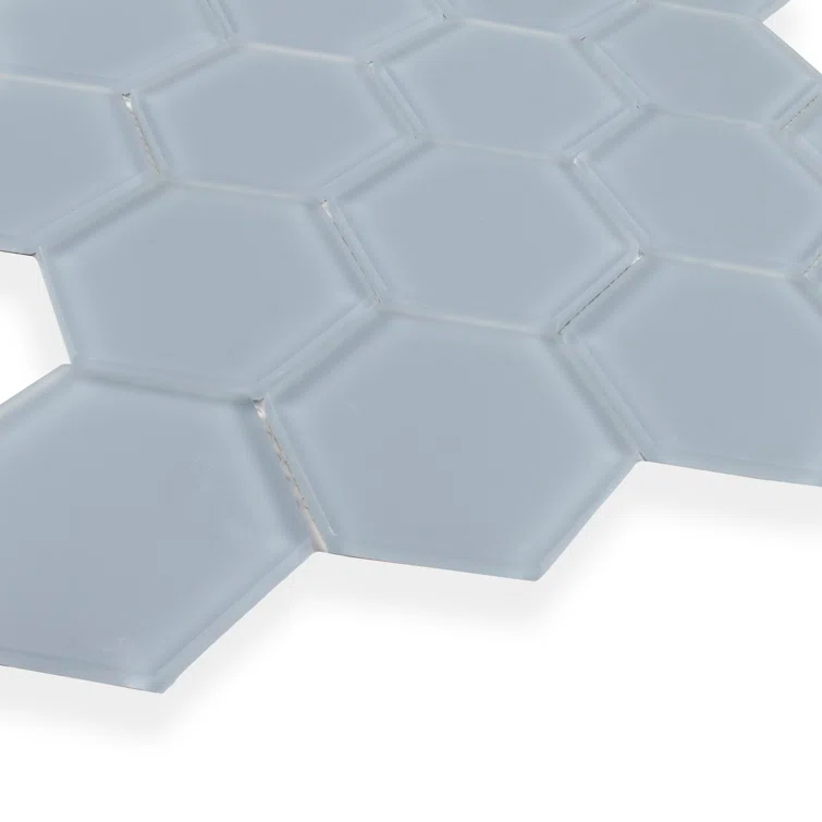 3" Beehive 10.25in.x11.75in. Glass Mosaic Tile