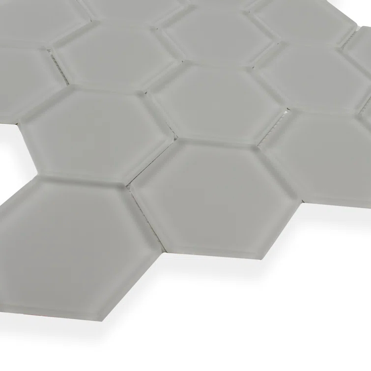 3" Beehive 10.25in.x11.75in. Glass Mosaic Tile