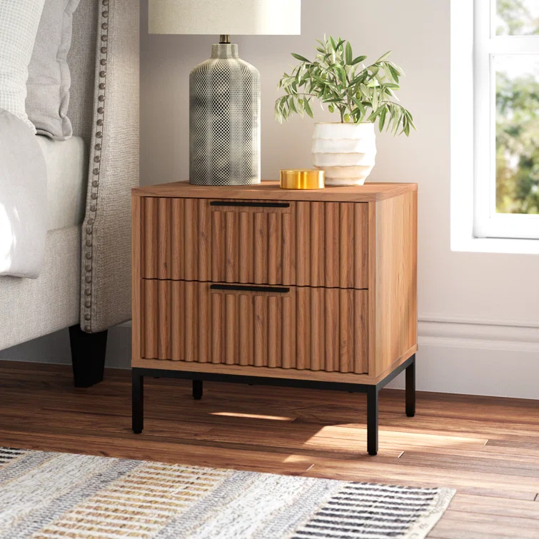 Burgess 2 - Drawer Nightstand