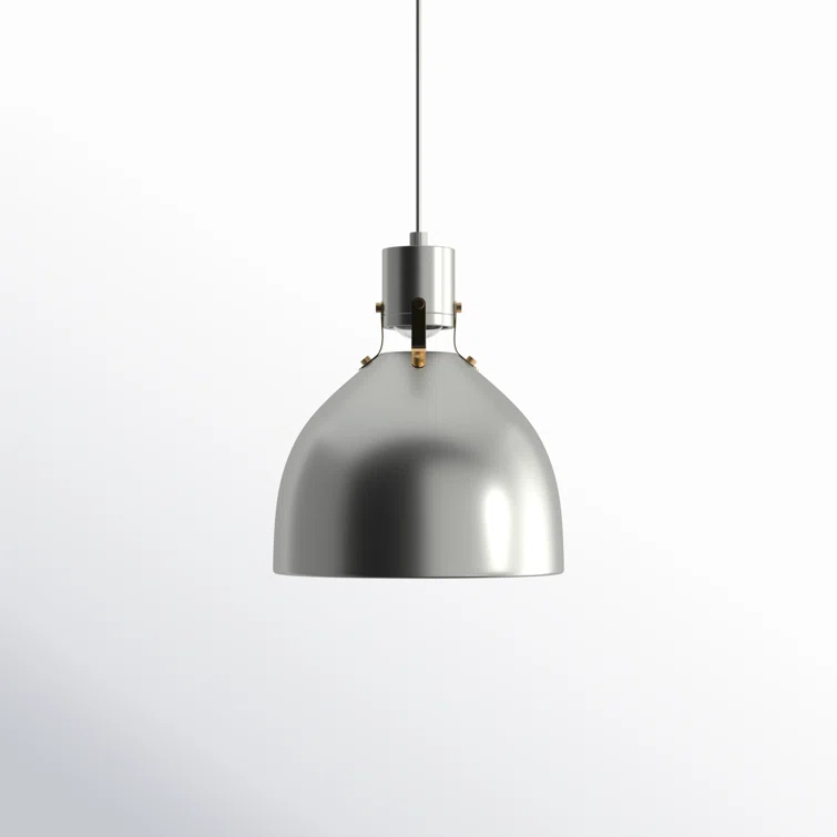Uma Single Light Metal Dimmable LED Pendant