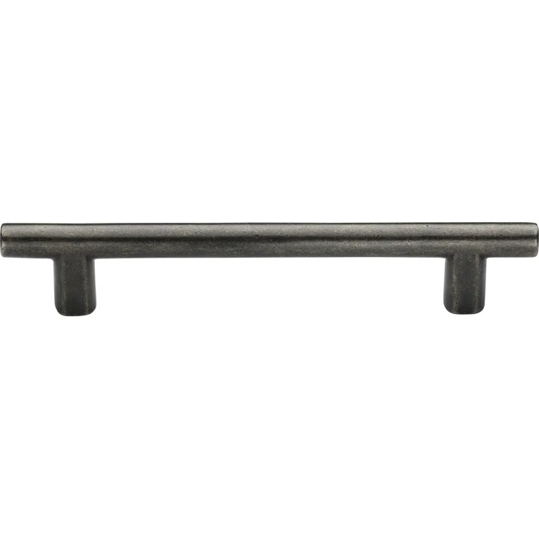 Bronze Distressed Metal Rustic Bar Pull with Mounting Hardware