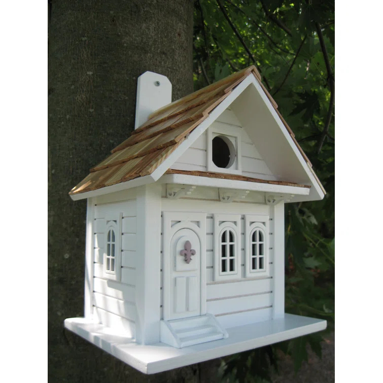 Fledgling Series Shotgun Cottage 10 in x 8 in x 6 in Birdhouse
