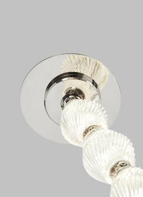 Collier Dark Bronze and Crystal LED Chandelier