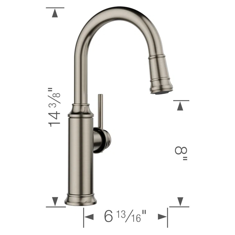 Empressa Pull-Down Bar Faucet