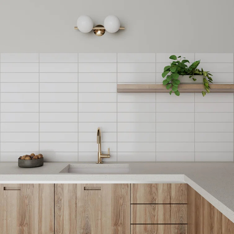 Cruz Bay Studio City 3in.x12in. Ceramic Subway Wall Tile