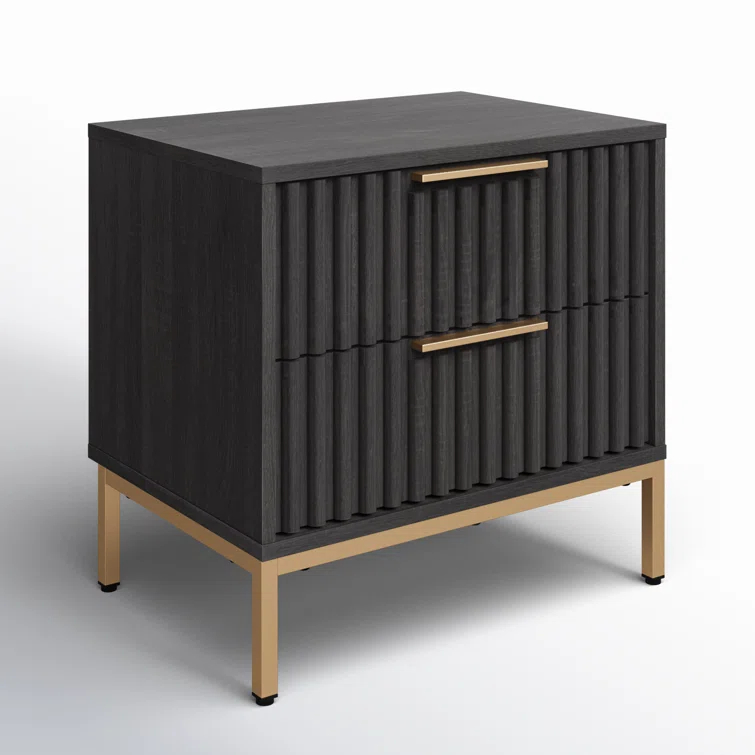 Burgess 2 - Drawer Nightstand
