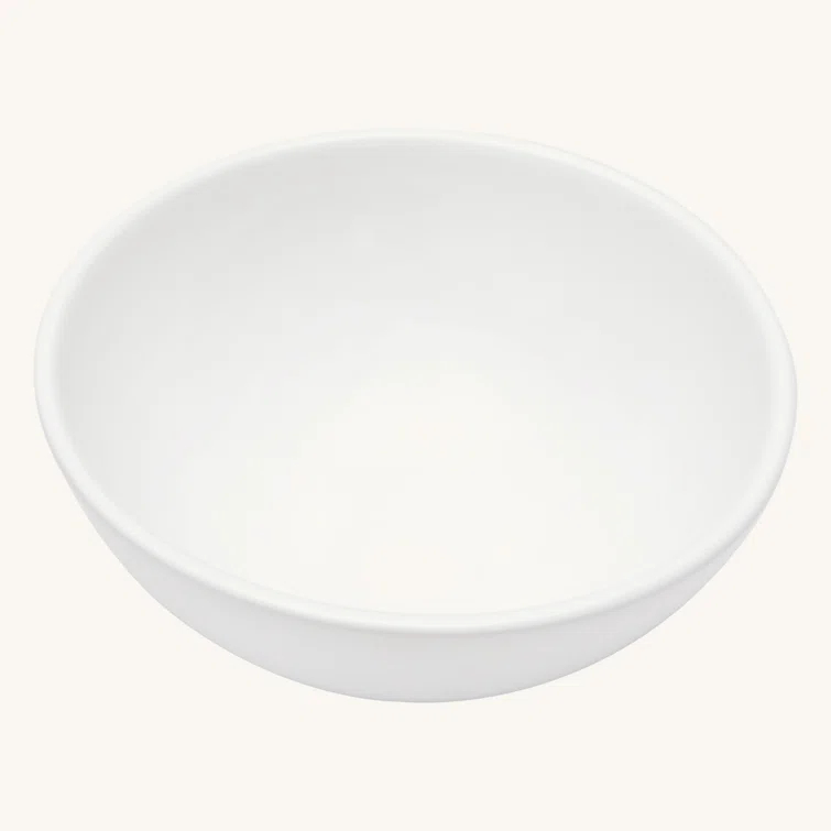 13X13 Inch White Ceramic Circular Vessel Bathroom Sink