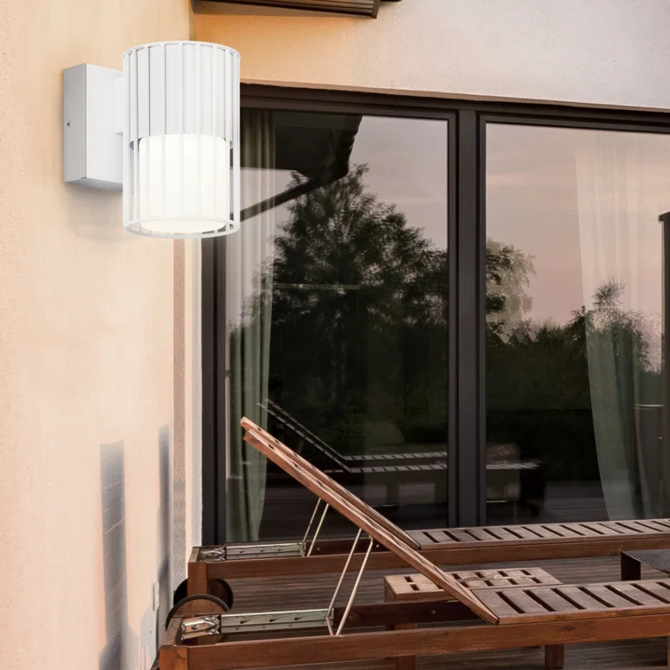 JAVON LED Integrated Outdoor Lantern Light