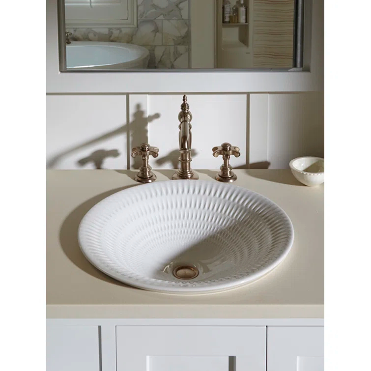 Kohler Derring® Carillon , Artist Editions Round Carillon Wading Pool Bathroom Sink