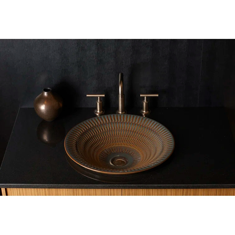 Kohler Derring® Carillon , Artist Editions Round Carillon Wading Pool Bathroom Sink