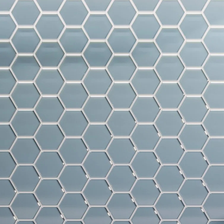 3" Beehive 10.25in.x11.75in. Glass Mosaic Tile