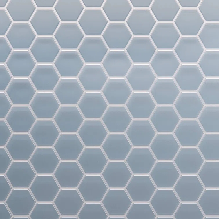 3" Beehive 10.25in.x11.75in. Glass Mosaic Tile