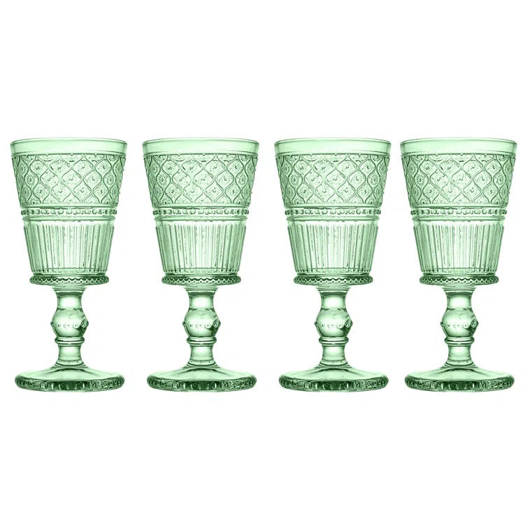 Godinger Silver Art Co Claro Goblet 9 oz (Set of 4)